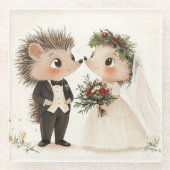 Igel Illustrator Untersetzer (Vorderseite)