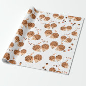 Igel im Herbst Geschenkpapier (Ungerollt)