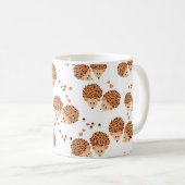 Igel im Herbst Kaffeetasse (VorderseiteRechts)