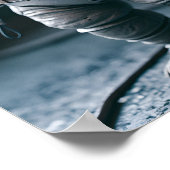 Igel im Weltraum Poster (Ecke)