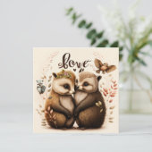 Igel in der Liebe (Stehend Vorderseite)