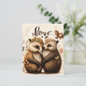 Igel in der Liebe (Stehend Vorderseite)