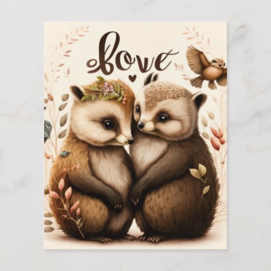 Igel in der Liebe (Rückseite)