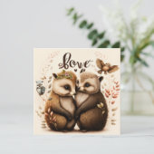 Igel in der Liebe (Stehend Vorderseite)