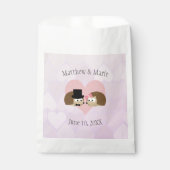 Igel in der Liebe Geschenktütchen (Vorderseite)