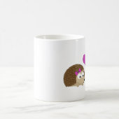 Igel in der Liebe Kaffeetasse (Mittel)