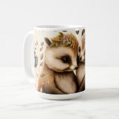 Igel in der Liebe Kaffeetasse (Vorderseite Links)