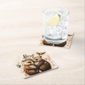 Igel in der Liebe Rechteckiger Pappuntersetzer (Vor Ort)