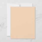 Igel in der Liebe RSVP Karte (Rückseite)