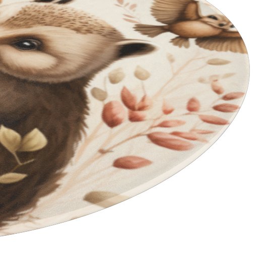 Igel in der Liebe Schneidebrett (Ecke)