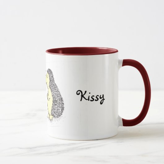 Igel in der Liebe Tasse (Rechts)