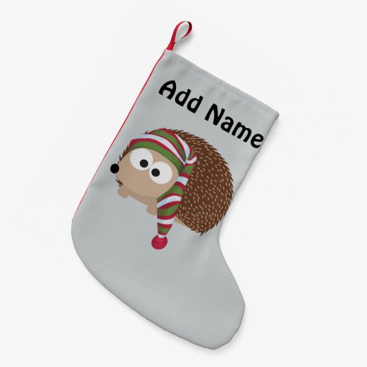 Igel in der Schlafkappe Kleiner Weihnachtsstrumpf (Vorderansicht (hängend))