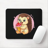 Igel isst Eis-Grafik Jungen Mädchen Mousepad (Mit Mouse)