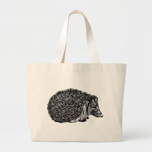 Igel Jumbo Stoffbeutel (Vorne)