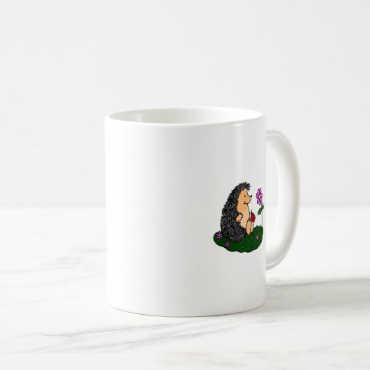 Igel Kaffee Tasse (VorderseiteRechts)