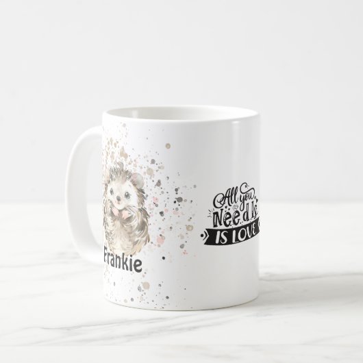 Igel Kaffeetasse (Vorderseite Links)
