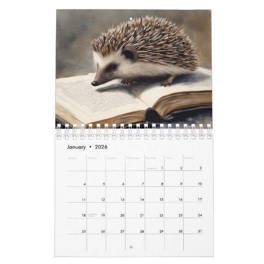 Igel Kalender (Jan 2026)