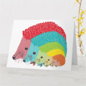 Igel Karte (Gelbe Blume)