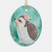 Igel Keramik Ornament (Rechts)