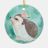 Igel Keramik Ornament (Vorne)