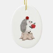 Igel Keramik Ornament (Hinten)