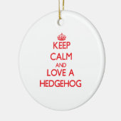 Igel Keramikornament (Links)