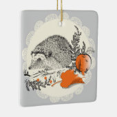 Igel Keramikornament (Rechts)