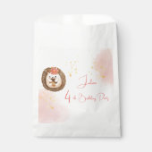 Igel Kindergeburtstag Geschenktütchen (Vorderseite)