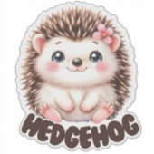 IGEL KINDERZIMMER STICKER (Vorderseite)