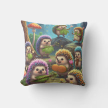 Igel Kissen whimsisisches Design