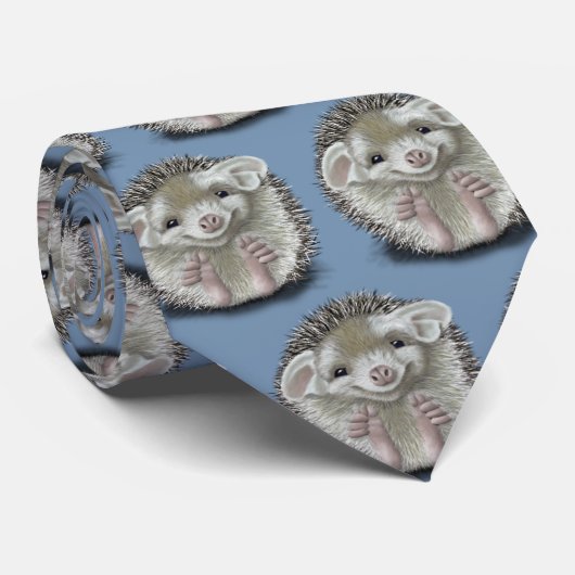 Igel Krawatte (Gerollt)