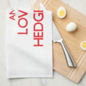 Igel Küchentuch (Viertel Falte)