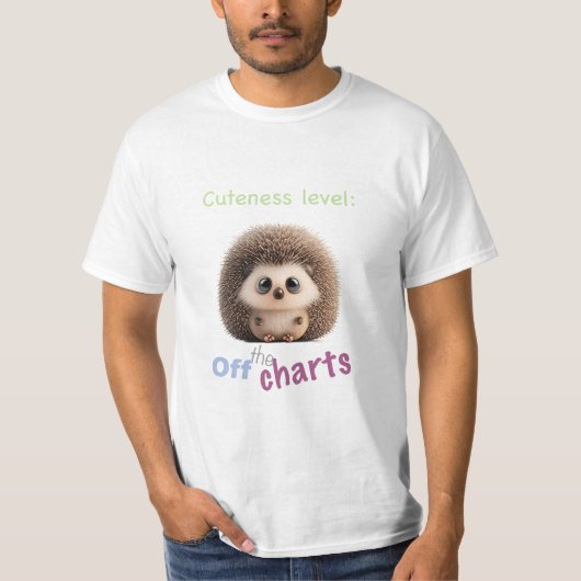 Igel Kutness Level Niedlich Adventure Funny Zitat T-Shirt (Vorderseite)
