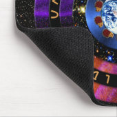 Igel lassen die Welt sich drehen! Mousepad (Ecke)