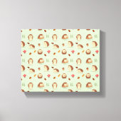 Igel Leinwanddruck (Vorderseite)