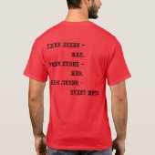 Igel Lenin! T-Shirt (Rückseite)