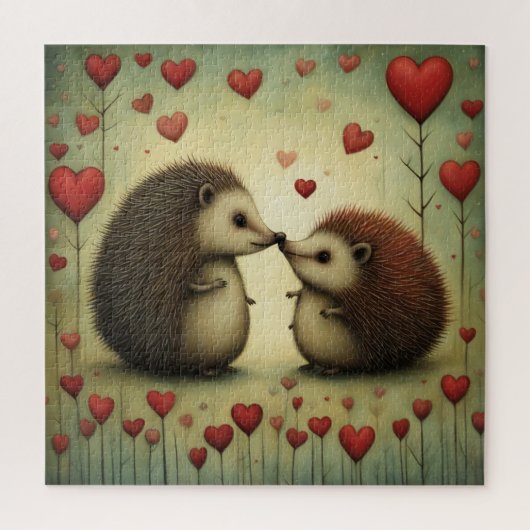 IGEL LIEBE 1 PUZZLE (Vertikal)