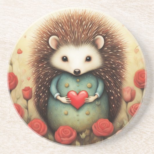 IGEL LIEBE 2 GETRÄNKEUNTERSETZER (Vorne)