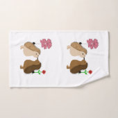 Igel Liebe Badhandtuch Set (Handtuch)