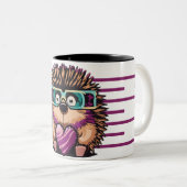 Igel Liebe Mugshot Zweifarbige Tasse (VorderseiteRechts)