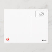 Igel Liebe Postkarte (Rückseite)