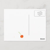 Igel Liebe (Schaubild II) Postkarte (Rückseite)