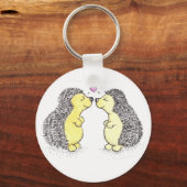 Igel Liebe Schlüsselanhänger (Vorderseite)
