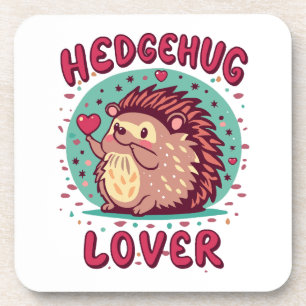 Igel-Liebhaber Getränkeuntersetzer
