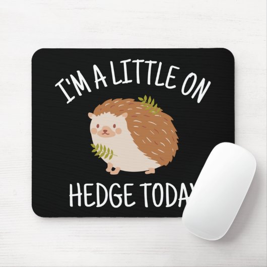 Igel Little zur Hedge heute Mousepad (Mit Mouse)