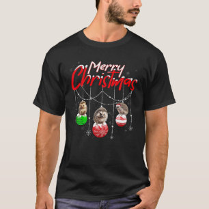 Igel Lover Xmas Dekoration Weihnachten Igel Christ T-Shirt