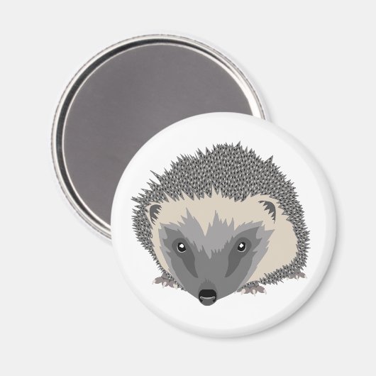 Igel Magnet (Vorderseite/Rückseite)