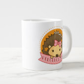 Igel Mama Jumbo-Tasse (Vorderseite Rechts)
