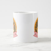 Igel Mama Jumbo-Tasse (Vorderseite)