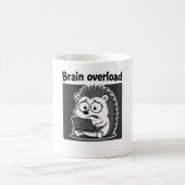 Igel-Meme-Cartoon lustig  Kaffeetasse (Mittel)